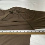 Lululemon  Draped Open Front Cardigan Wrap in‎ Olive Brown Womens Photo 6