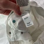 AGOLDE  Rigid White Straight Leg Distressed 90s Look Ankle Length Jeans Size 29 Photo 4