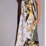 Maeve  by Anthropologie Floral Patchwork Maxi Dress Size XS Photo 0