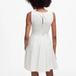 Madewell  White Circle Mini Dress: Airy Denim Edition Size XXS Photo 2
