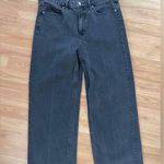 Old Navy Women's Dark Gray wide leg jeans Photo 0