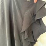 City Chic Women’s  Shift Dress Double Frill Black Ruffles Formal Holiday Party 18 Photo 3