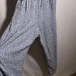 Sincerely Jules Blue Jumpsuit M Puff Sleeve Rayon Pockets Romantic Cottage Size M Photo 5