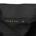 Casadei Black Suede Stiletto Silver Rivets Studs Boots Size 8 Photo 7