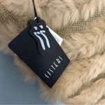 NWT Sisters Rabbit Fur Knit Vest Cropped Shrug Tan Camel Women’s Size M Size M Photo 3