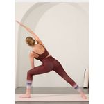 Athleta  MT Elation Ultra High Rise 7/8 Legging Medium Tall Red Abstract Photo 2