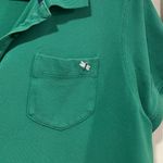L.L. Bean Size L Green Dragonfly Embroidered Short Sleeve Collared Polo Shirt Size L Photo 4