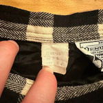 Pendleton VINTAGE MISS WOOL BLACK & WHITE BUFFALO PLAID PENCIL SKIRT USA MADE Photo 5