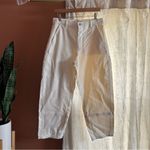 Everlane  The Utility Barrel Pant Bone White Cropped Organic Cotton‎ NEW Size 10 Photo 2