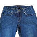 Levi's legging skinny dark wash stretchy button zip four pocket jeans size 6 Photo 2