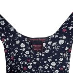 Imaginary Voyage Overalls Floral Navy Women's Size Small Blue Photo 2