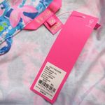 Lilly Pulitzer NWT Madsen V-neck Midi in Blue Tang Sitting Seaside Dress XXL Photo 1