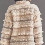 Boutique Oversized Trendy Ivory Knit Boho Jacket Photo 3