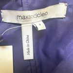 Max and Cleo  Milly strapless blue poppy dress Photo 7