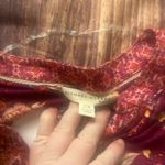 Women’s Farmers Market Button down Blouse Size 2x NWT Red Photo 2