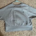 Nike Grey Cropped Crew Photo 1