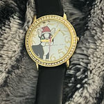Betsey Johnson  Black and Gold Women's Watch Photo 0