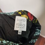 New‎ Sara Roka Maxi Skirt in Liberty Floral Sz 40 Black Photo 7