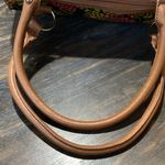 Nine West Multicolor Floral Satchel with Tan Handles Photo 5