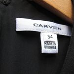 Carven Black Sheath Dress Black Size 4 Photo 7