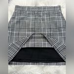 Mango MNG  Suit Black and White Check Plaid Skirt Photo 3