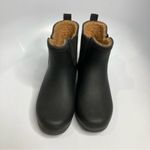 Chooka  black Chelsea rain boots‎ lined size 6 Photo 3