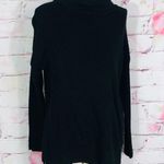 Cyrus 🔥5 for $25 sale🔥 DEVOTION BY  NWT black Cowlneck Ribbed Tunic Sweater Photo 2
