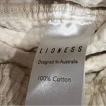 LIONESS Nikita Cream Cord Straight Leg Pants Photo 10
