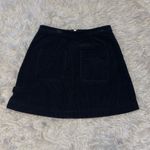 BP Black Corduroy Mini Skirt Photo 1
