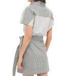 Tuckernuck Pomander Place Green Gingham Frida Wrap Dress Linen Blend Sz XL Photo 3