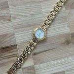 Giorgio Beverly Hills Gold Plated Ladies Watch Luxury Pearl Dial Gorgeous Photo 5