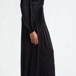 Farm Rio  Black Long Sleeve Knot Jumpsuit, Size Small, $298 Photo 7