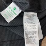 J.Crew Womens Ribbed Ruffled Neck One Shoulder Top Blouse Black Size Medium NWT Photo 7