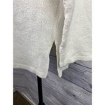 Carolyn Taylor  Pointelle Knit Sweater Womens L White Boat Neck Long Sleeve Photo 1