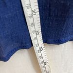 Judith March  Blue Boho Long Flutter Sleeve Midi Size L Peasant Farm Photo 6