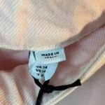 Burberry NWT  High-Waist Denim jean shorts Cotton Jorts. Baby Pink, Bermuda US 14 Photo 6