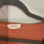 Pinc Orange Ruched Bodycon Midi Dress Size L Photo 1