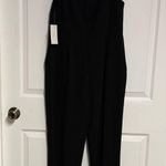 H by Halston New Halston Chic Black One-Shoulder Jumpsuit Photo 8
