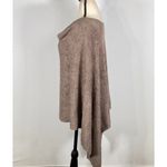 Barefoot Dreams  Cozychic Ultra Lite Poncho Women's One Size Brown Photo 3