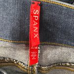 Spanx Medium Skinny Jeans Pull-On Distressed Elastic Waist Frayed Hems Stretch Photo 5