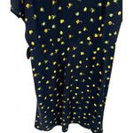J.Crew Womens Short Sleeve Drapey Twill Lemon Print Wrap Dress Size 20 Novelty Photo 10
