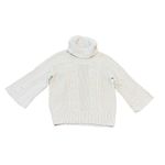 Willi Smith Women's Cable Knit Turtleneck Sweater Cozy Cotton Knitwear Large Photo 4