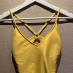 Shade & Shore New  Women's Cheeky Racerback Swimwear Yellow XS One Piece Swimsuit Photo 3