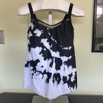 Amazon Print Strappy Back Tankini Set Two Piece Swimdress Panty Bathing Photo 2
