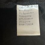 Ming Wang MING‎ WANG Navy Blue Snap Detail Zip-up Deco Crepe Dinner Jacket With Nautical Photo 5