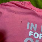 Pink for the Cure shirt/ breast cancer awareness shirt Susan G Komen Size XL Photo 4