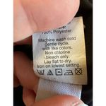 Madewell  Little Black Tie Shift Dress Women Medium Wedding Boxy Neutral Shower Photo 3