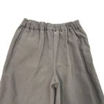 J. Crew Point Sur Linen Blend Cropped Wide Legs Pants Lilac Gray size 0 Petite Photo 4