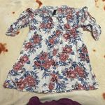 Forever 21  Floral Print Halter Mini Dress Photo 3