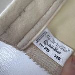 Vintage Fit n Slim Custom Maid Longline Bra 34B Ivory Pinup Rockbilly Tan Size undefined Photo 3